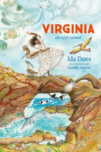 Voorkant boek "Virginia" door Ida Does met Illustraties door Danielle Nijboer