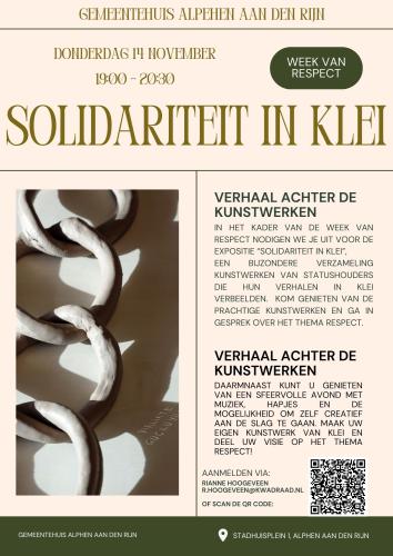 Solidariteit in klei